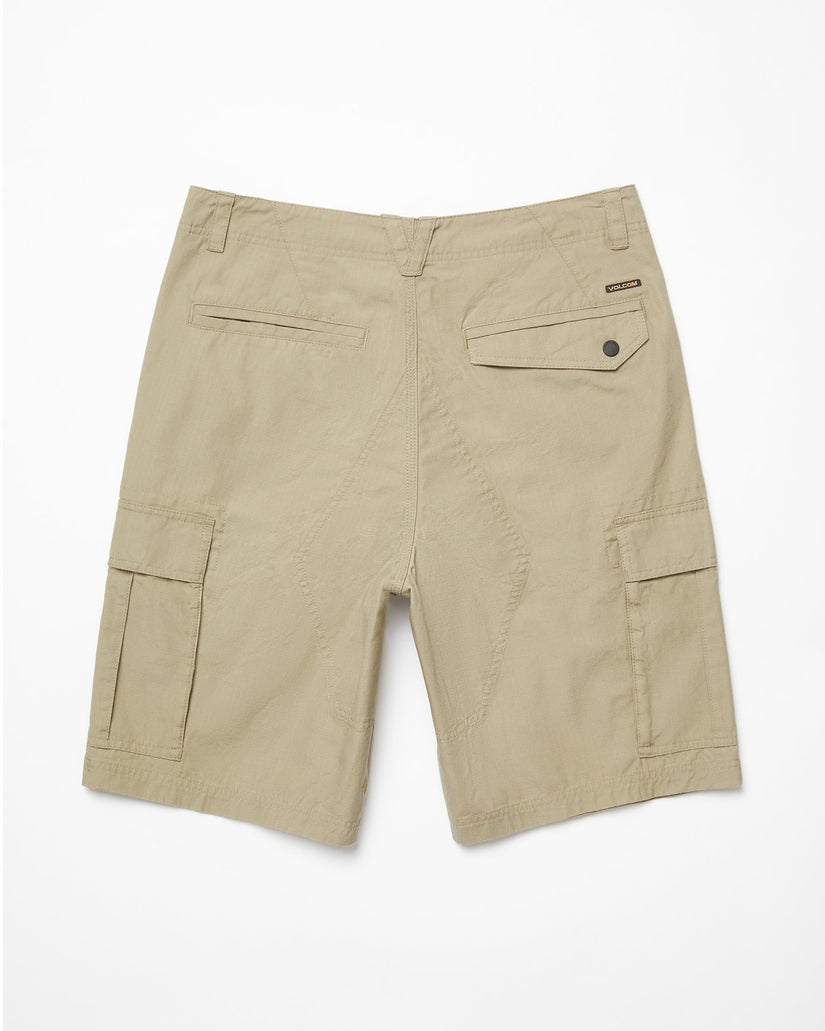 Pantalón corto tipo cargo Strange Tripper 22" - Khaki