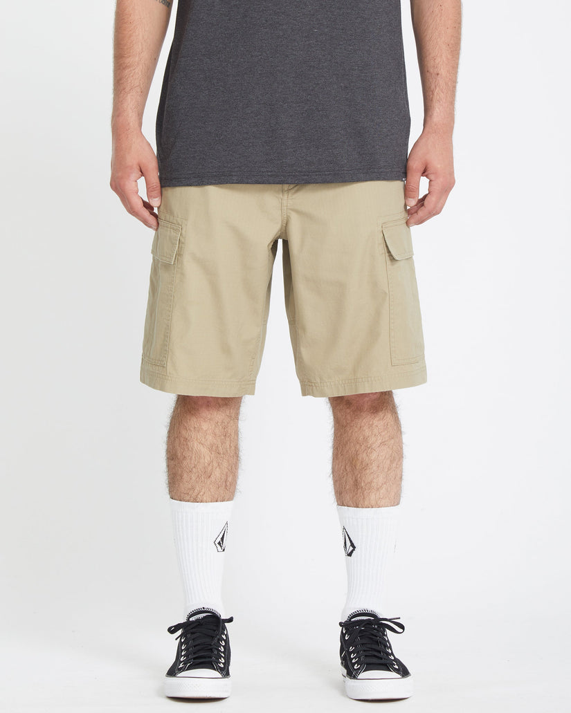 Pantalón corto tipo cargo Strange Tripper 22" - Khaki