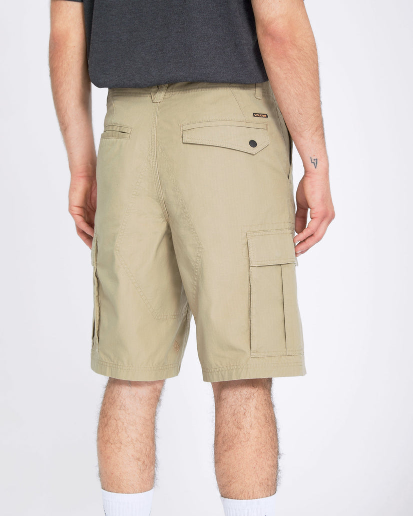Pantalón corto tipo cargo Strange Tripper 22" - Khaki