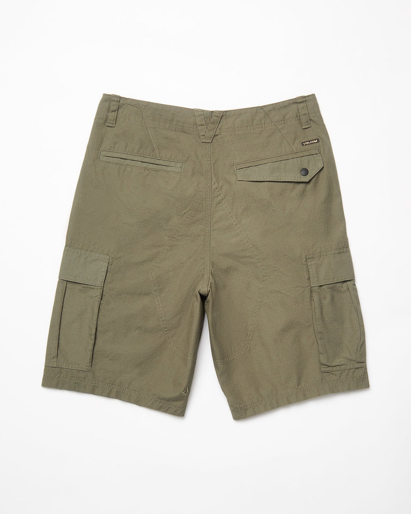 Pantalón corto tipo cargo Strange Tripper 22" - Wintermoss