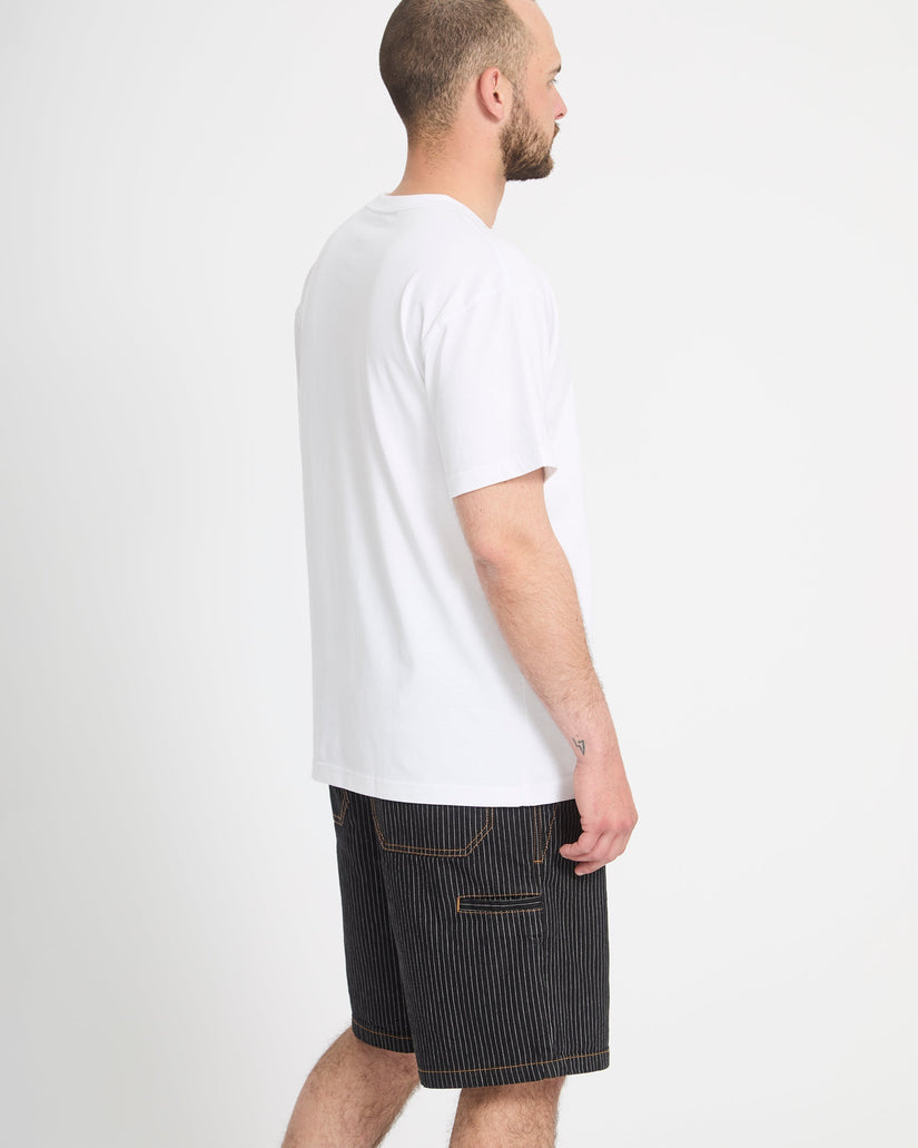 Pantalón corto Work Dialed 22" - Black Stripe