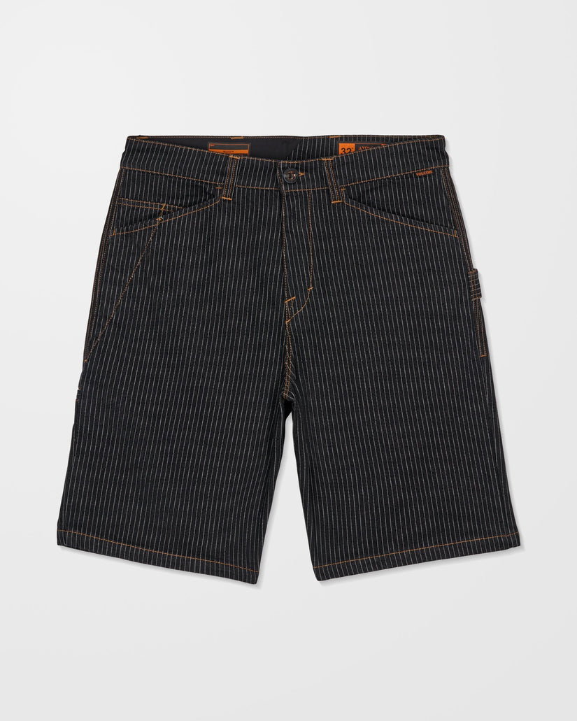 Pantalón corto Work Dialed 22" - Black Stripe