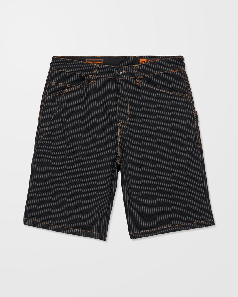 Pantalón corto Work Dialed 22" - Black Stripe