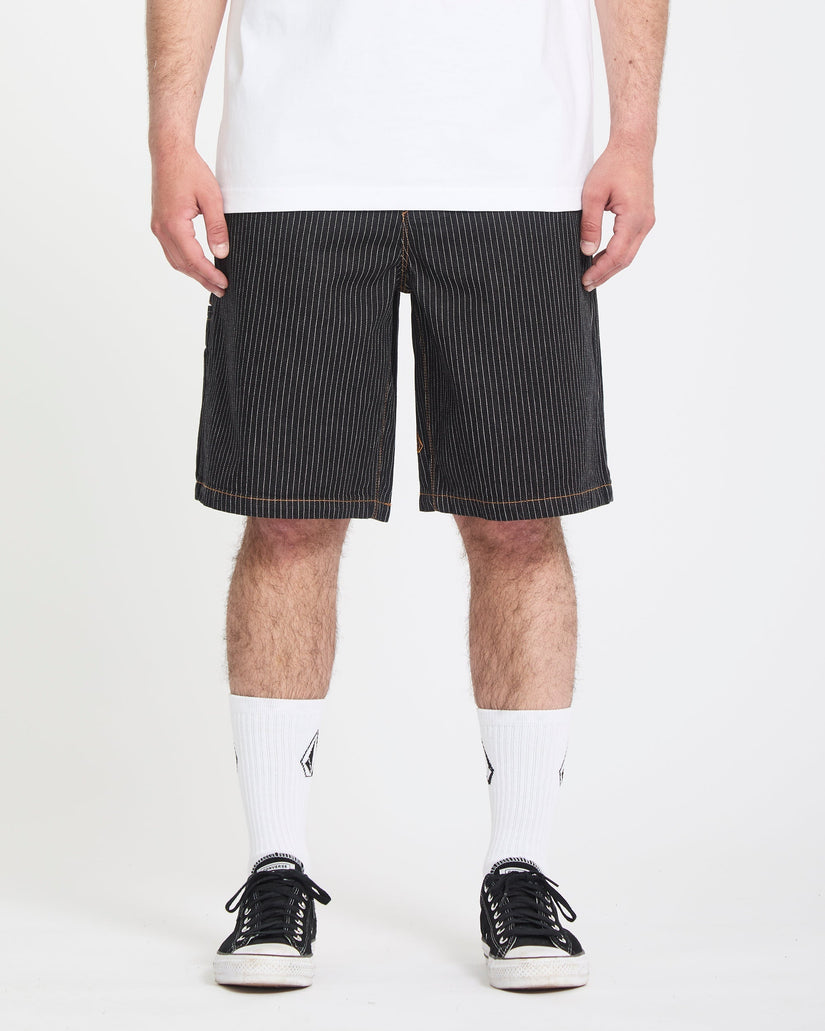 Pantalón corto Work Dialed 22" - Black Stripe