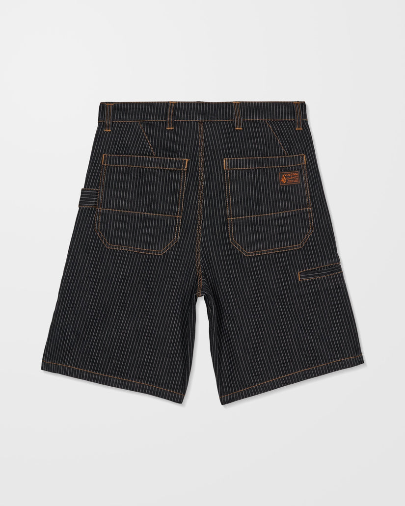 Pantalón corto Work Dialed 22" - Black Stripe