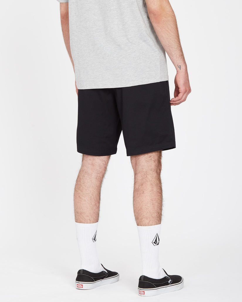 Pantalón corto Frickin Elasticated Waist 19" - BLACK