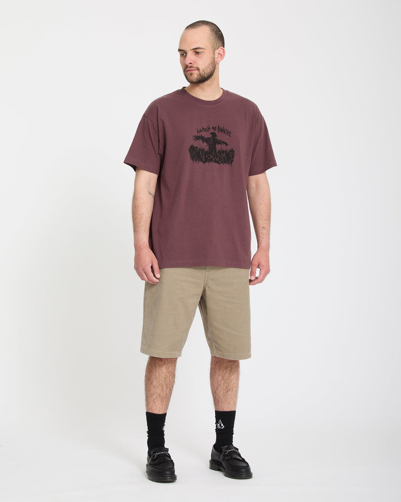 Pantalón corto con cintura elástica Freazy Loose 22" - Light Khaki
