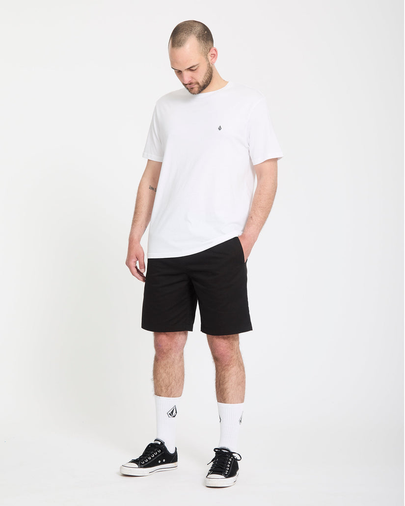 Pantalón corto con cintura elástica Frickin II 19" - Black