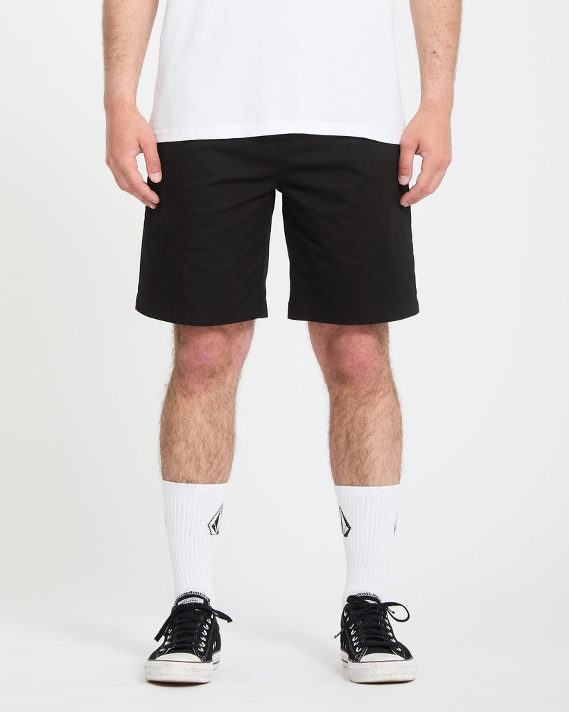 Pantalón corto con cintura elástica Frickin II 19" - Black