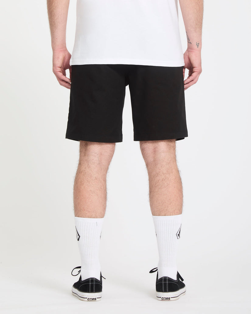Pantalón corto con cintura elástica Frickin II 19" - Black