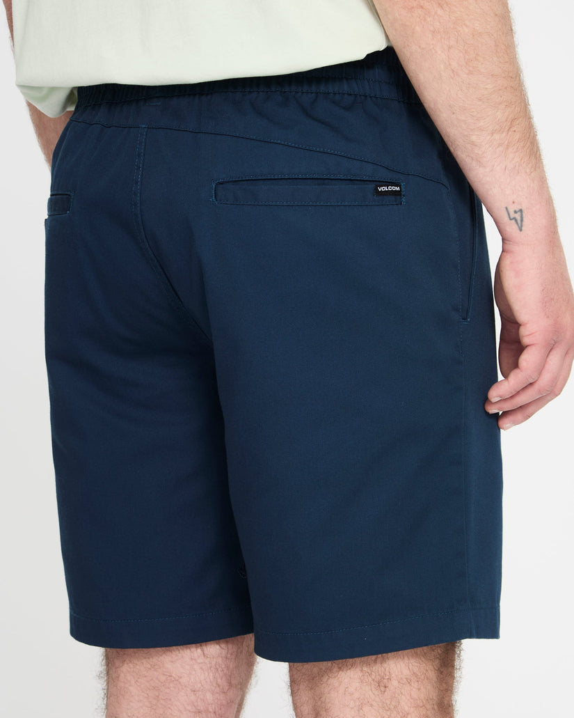 Pantalón corto con cintura elástica Frickin II 19" - Dust Bowl Indigo