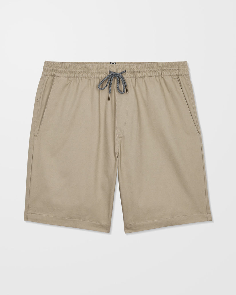 Pantalón corto con cintura elástica Frickin II 19" - Khaki