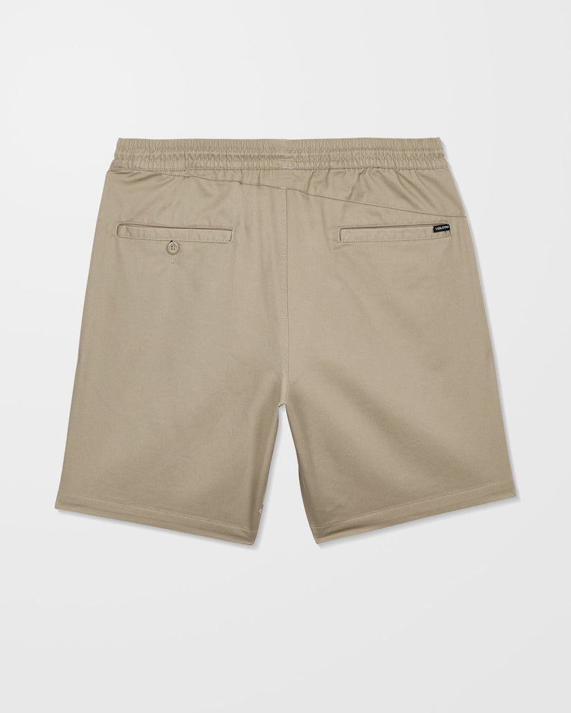 Pantalón corto con cintura elástica Frickin II 19" - Khaki