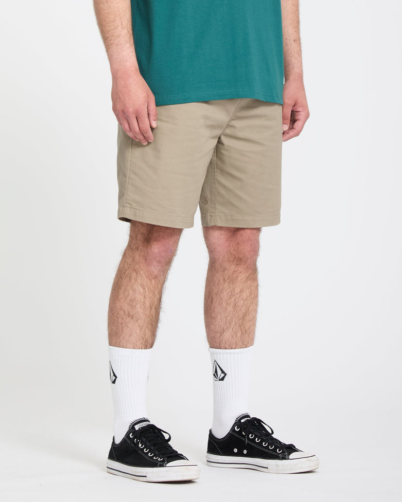 Pantalón corto con cintura elástica Frickin II 19" - Khaki