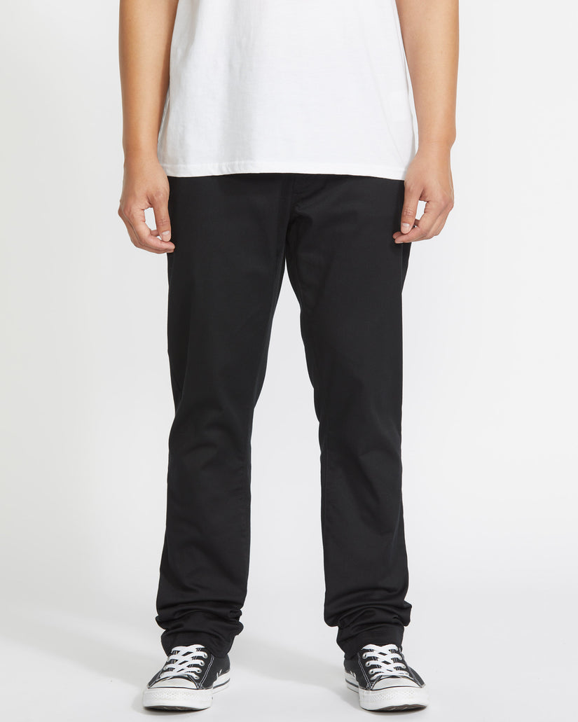 Pantalón Chino Frickin Slim Stretch - BLACK