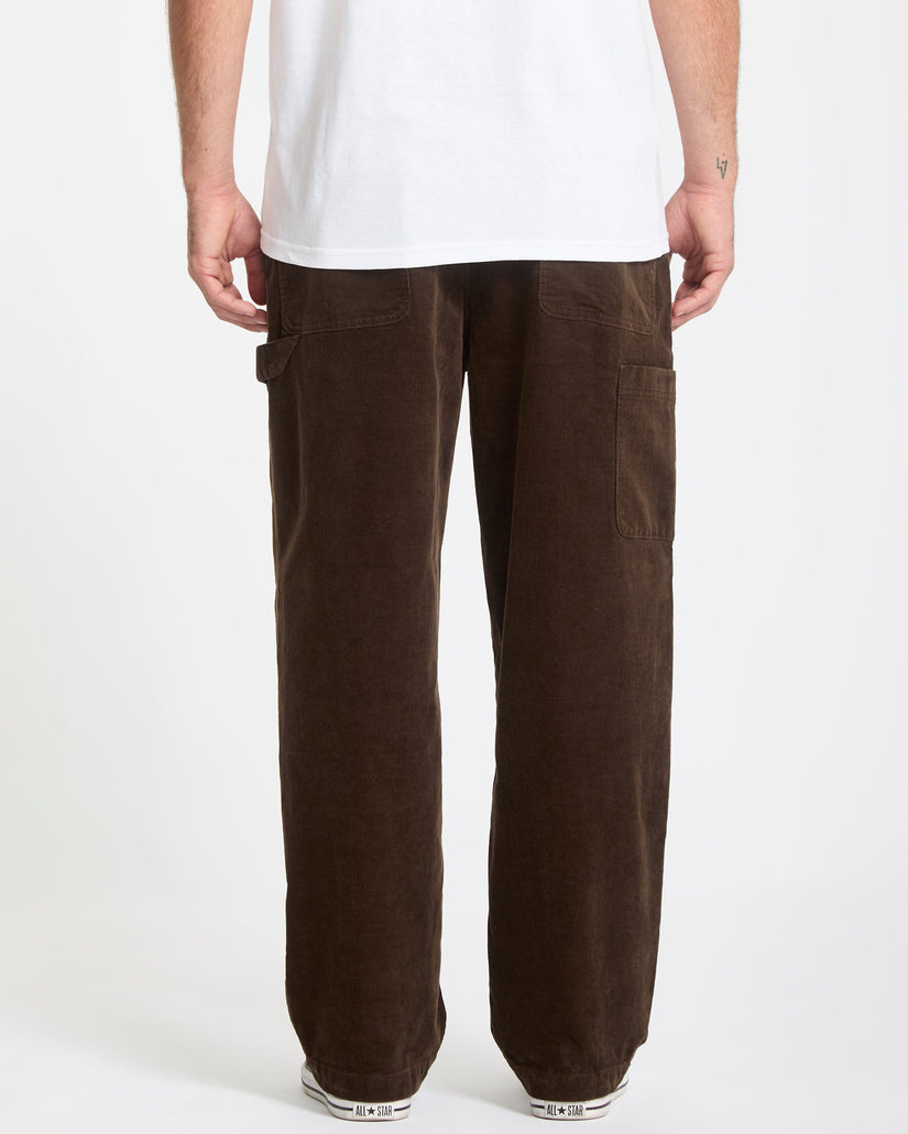 Pantalón De Pana Kraftsman - Brown Stone