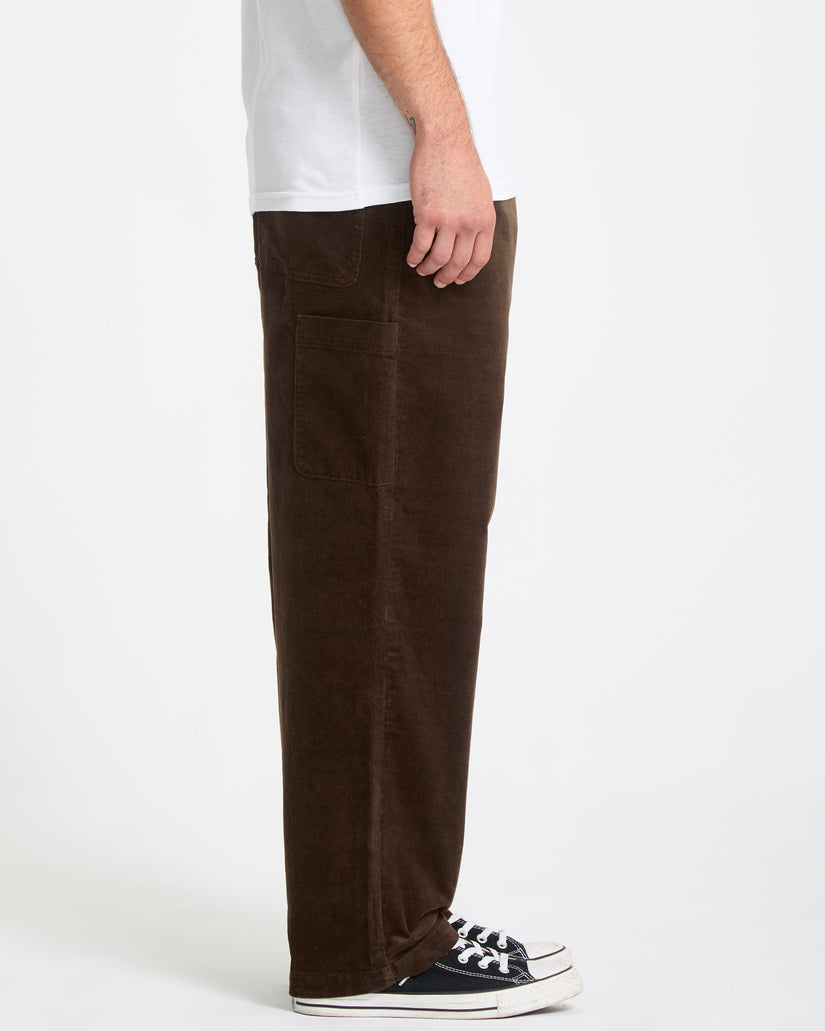 Pantalón De Pana Kraftsman - Brown Stone