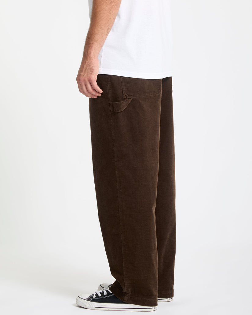 Pantalón De Pana Kraftsman - Brown Stone