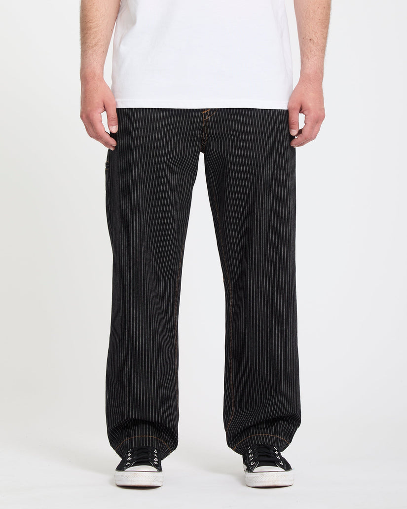 Pantalón Work Dialed - Black Stripe