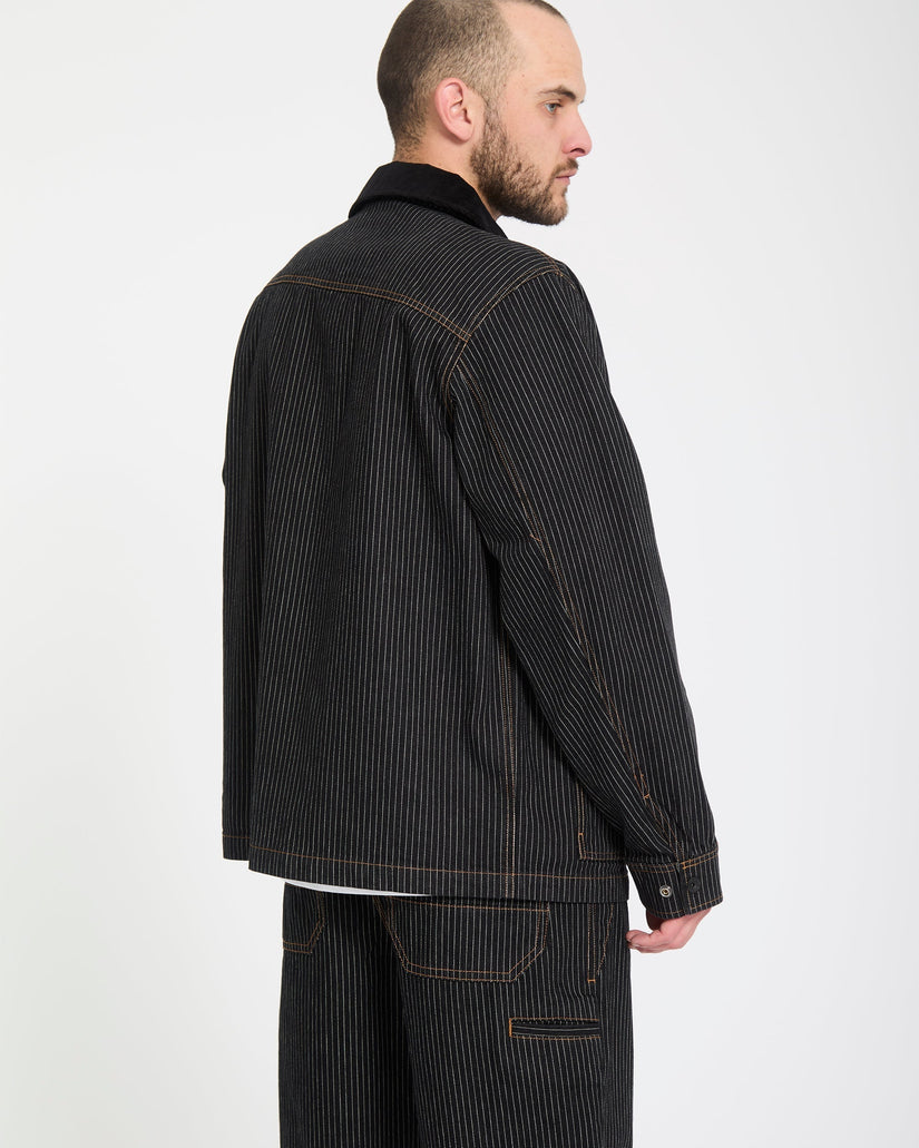 Pantalón Work Dialed - Black Stripe