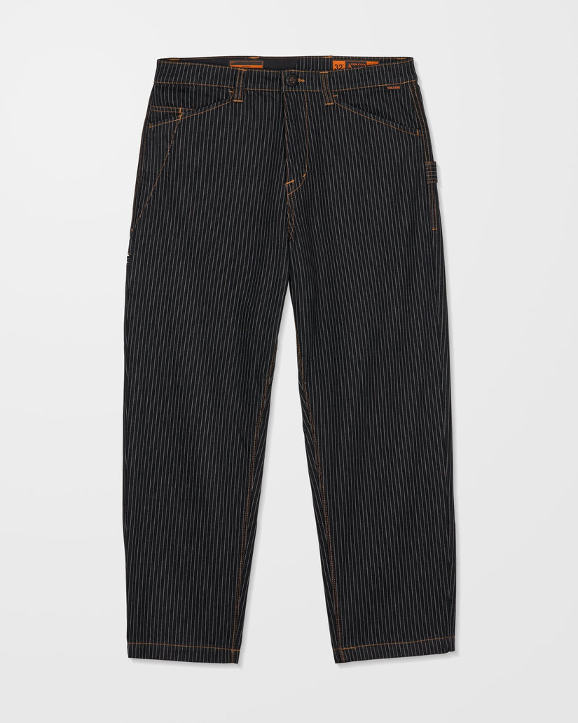 Pantalón Work Dialed - Black Stripe