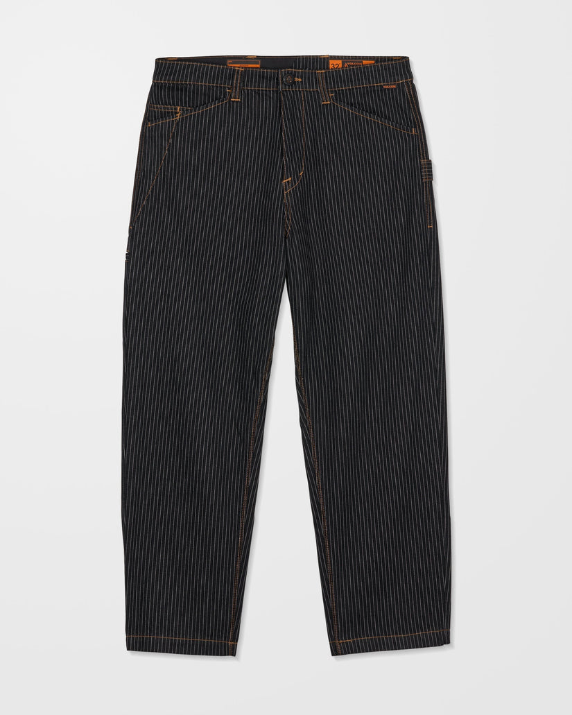 Pantalón Work Dialed - Black Stripe
