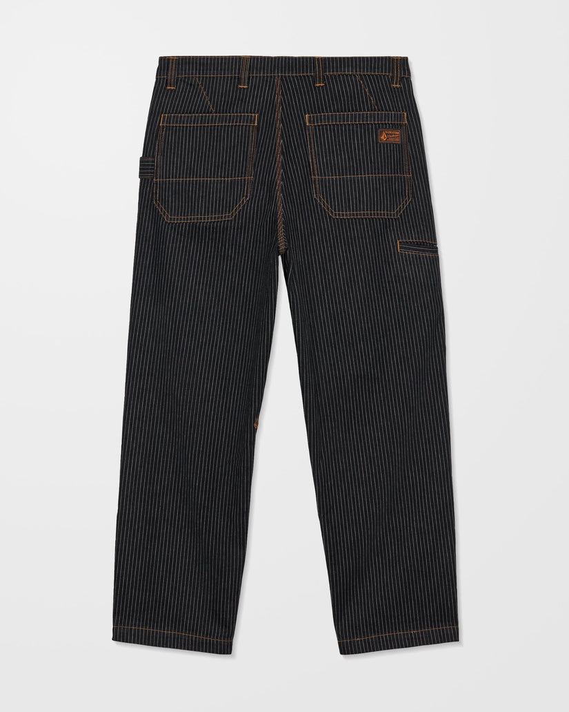 Pantalón Work Dialed - Black Stripe