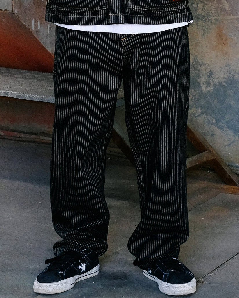 Pantalón Work Dialed - Black Stripe