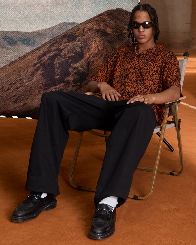 Pantalón Baggos Pleat - Black