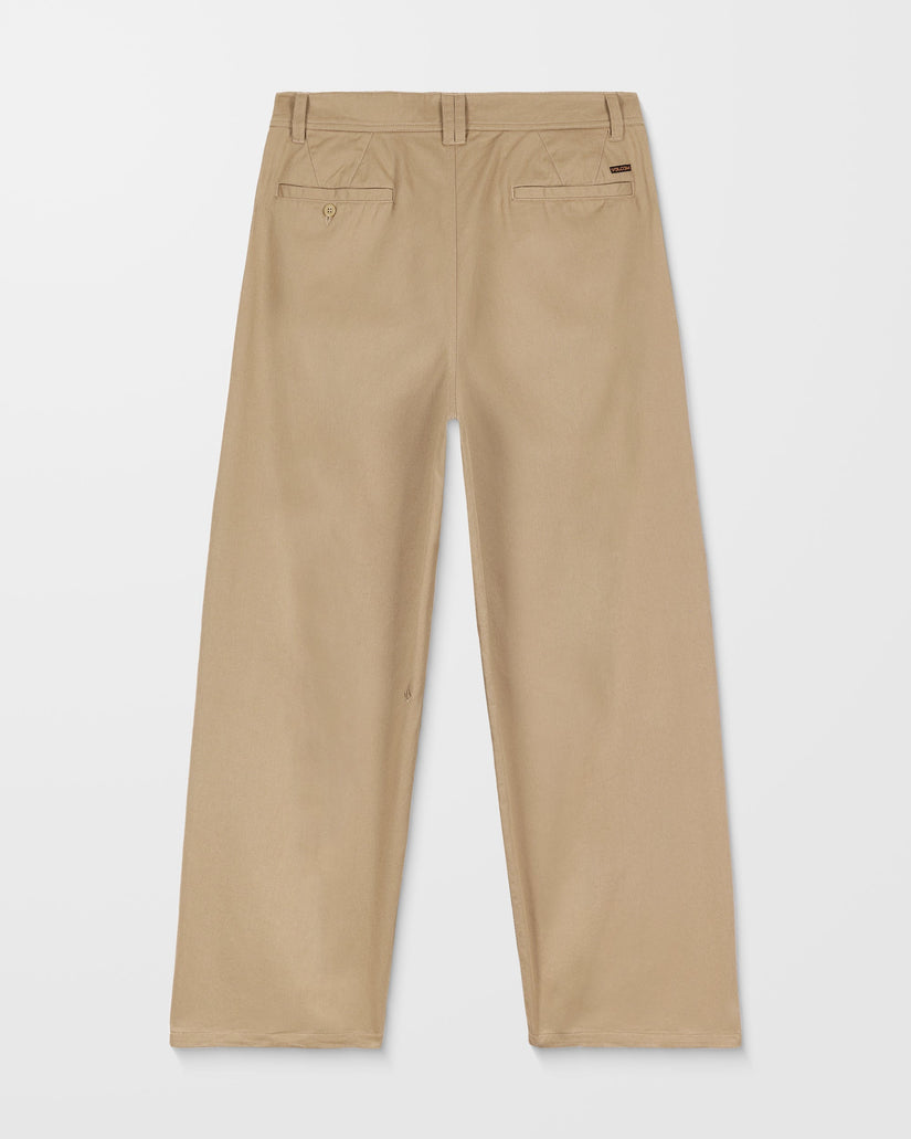Pantalón Baggos Pleat - Khaki