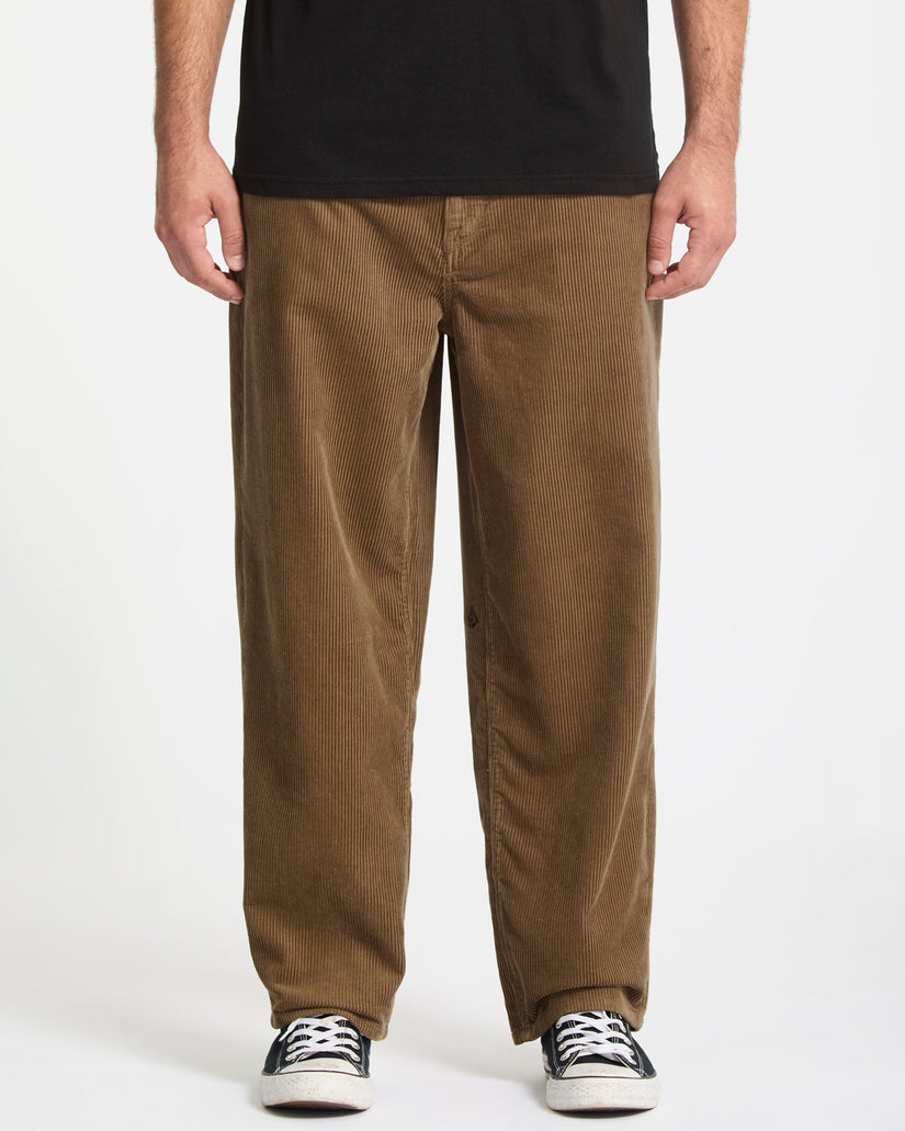 Pantalón De Pana Billow Tapered - Ermine