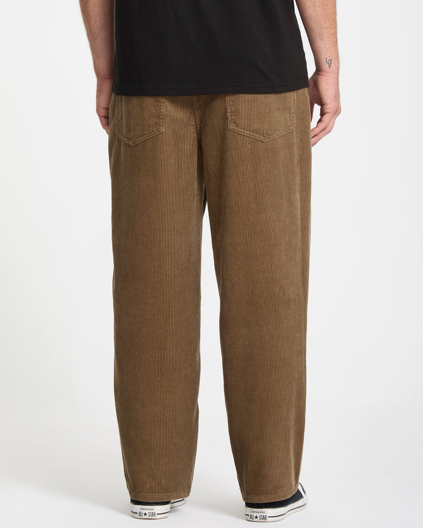 Pantalón De Pana Billow Tapered - Ermine