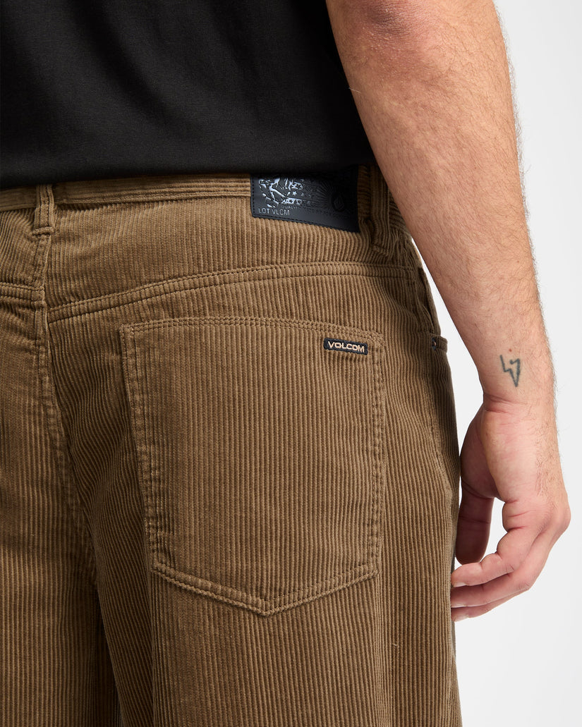 Pantalón De Pana Billow Tapered - Ermine