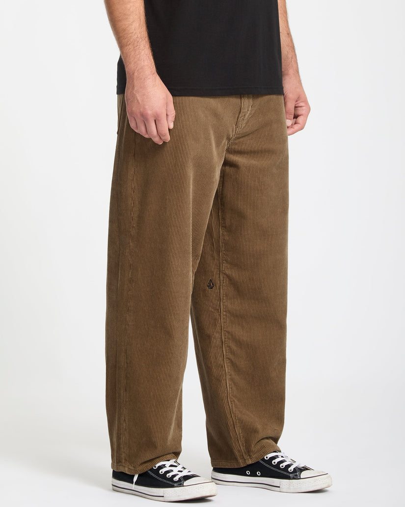 Pantalón De Pana Billow Tapered - Ermine