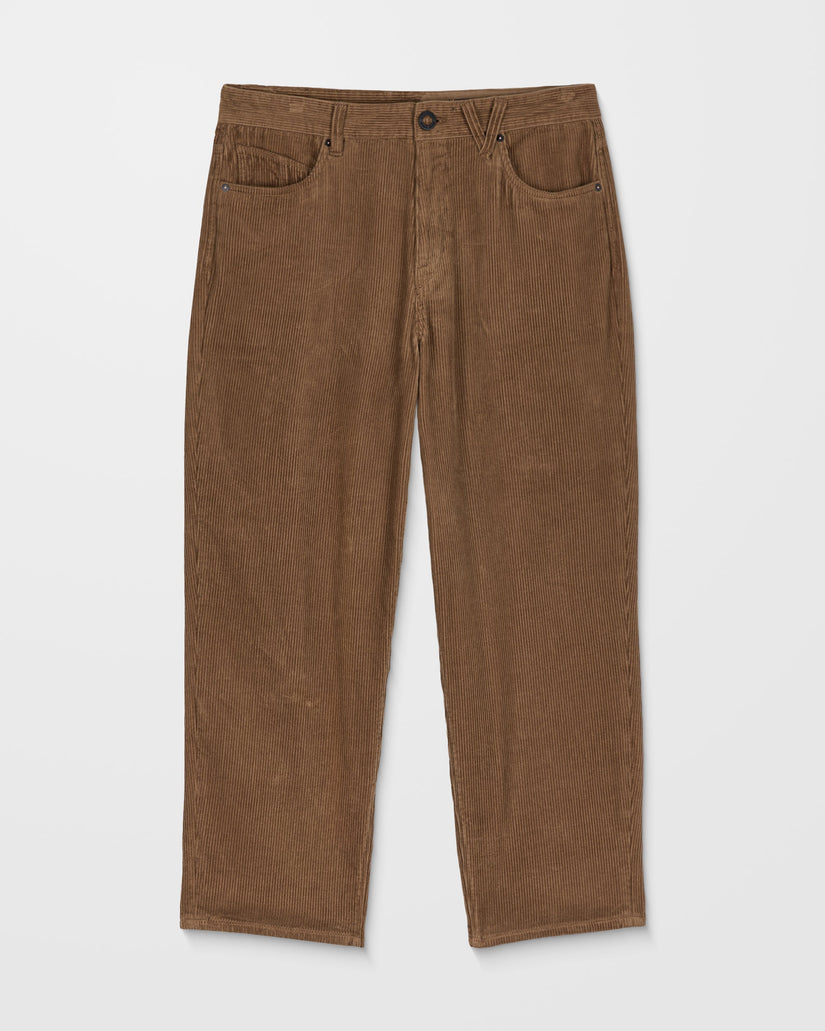 Pantalón De Pana Billow Tapered - Ermine