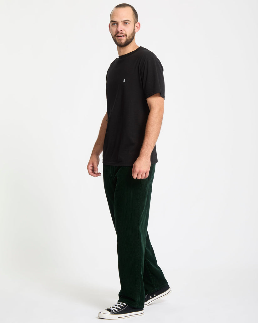 Pantalón De Pana Billow Tapered - Scarab