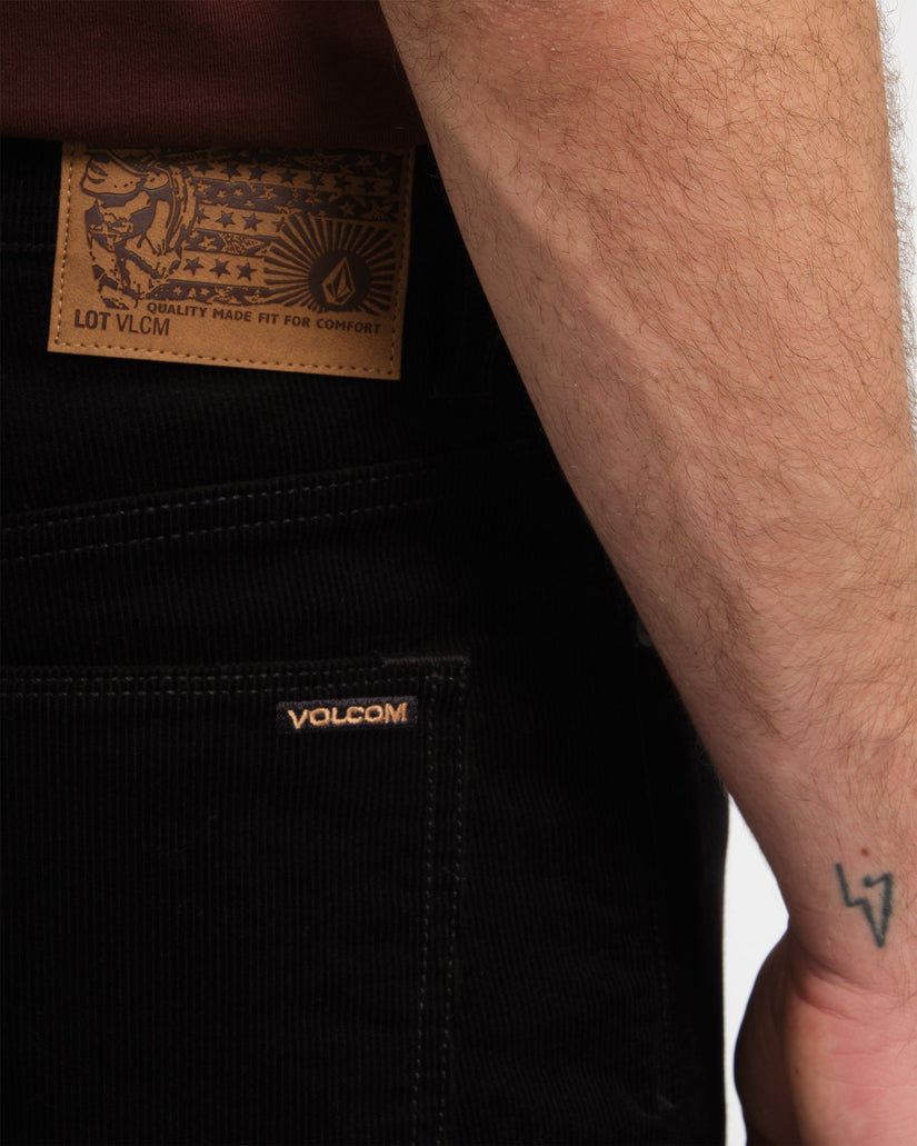 Pantalón Solver 5 Pocket Corduroy - Black