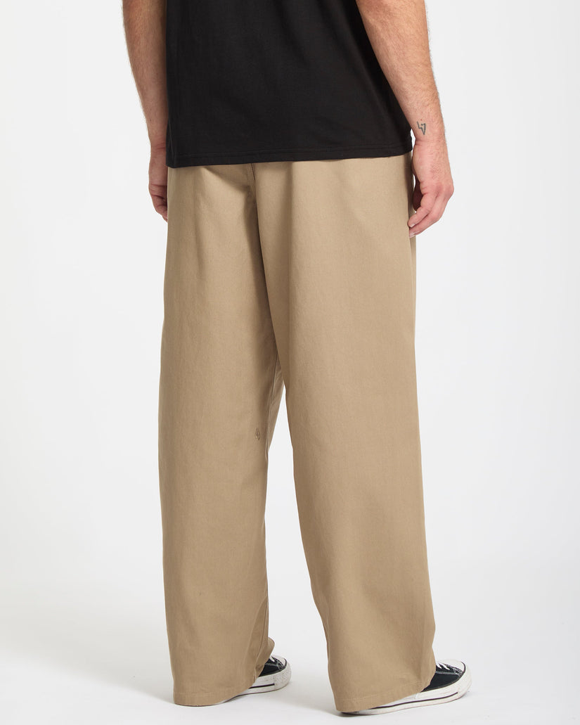 Pantalón Baggos Pleat - Khaki