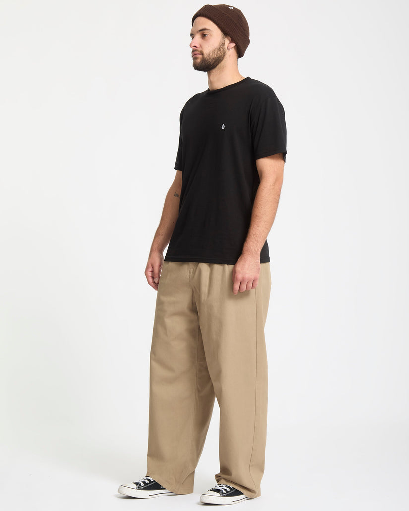 Pantalón Baggos Pleat - Khaki