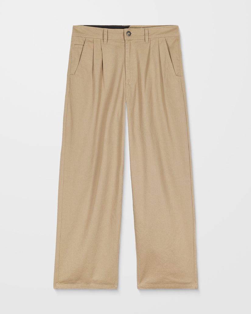Pantalón Baggos Pleat - Khaki