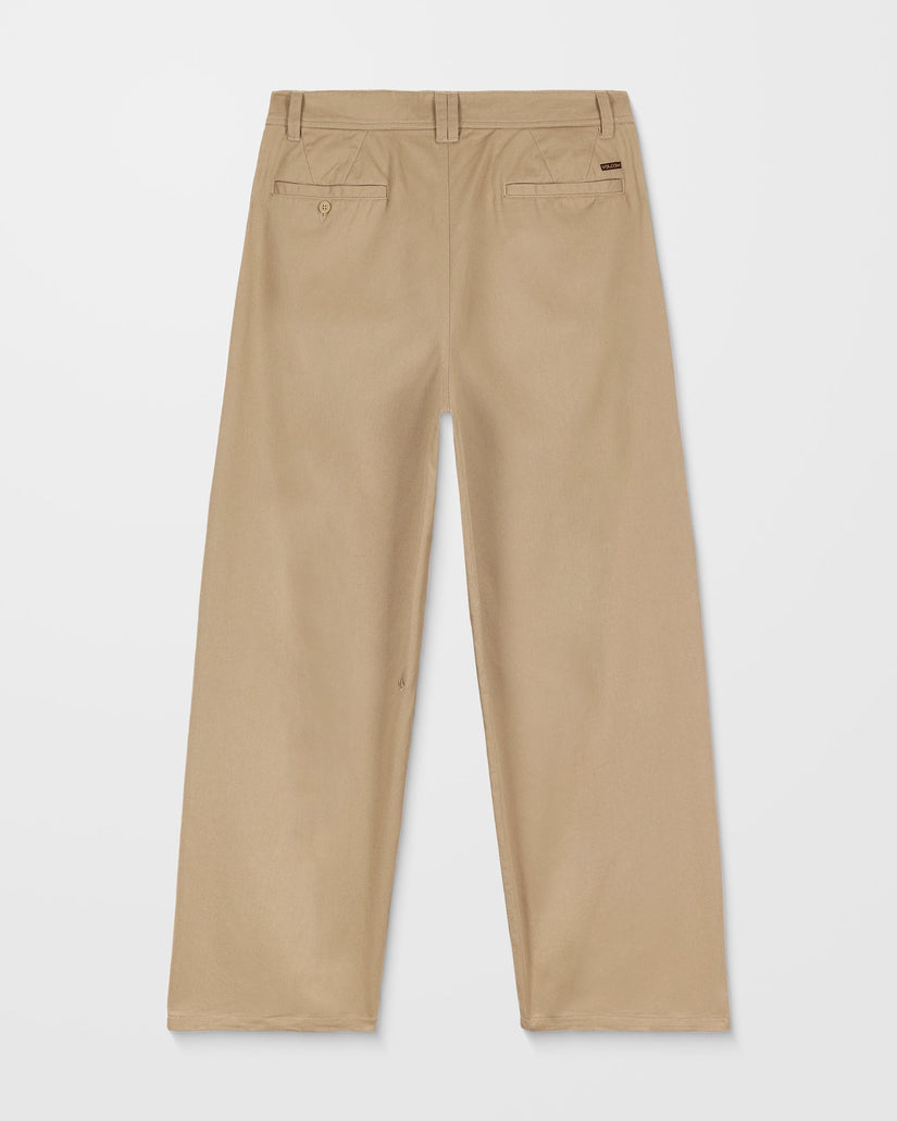 Pantalón Baggos Pleat - Khaki
