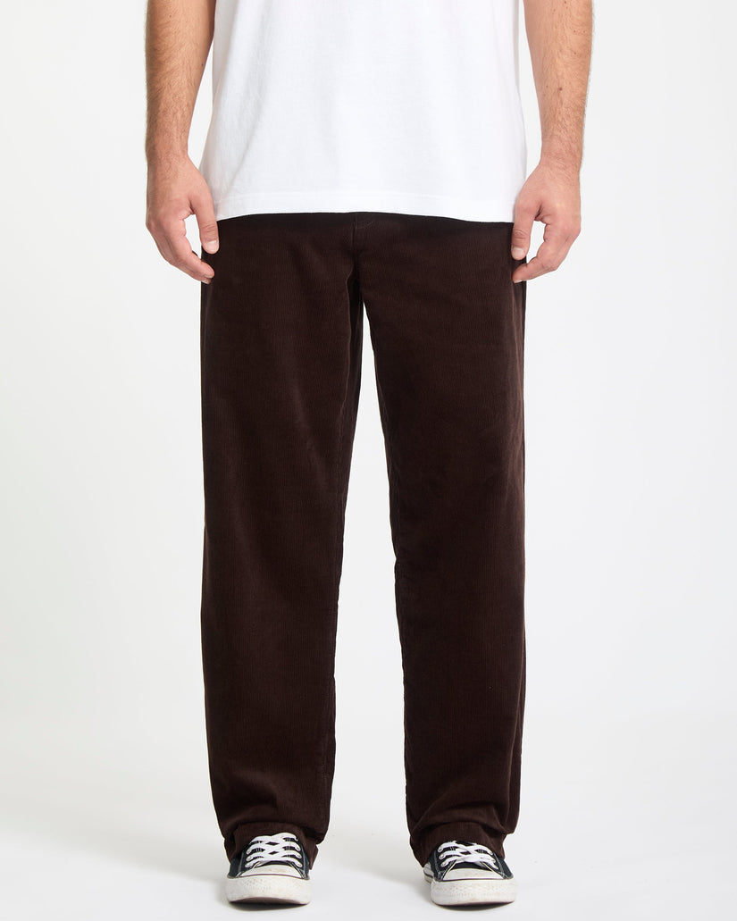 Pantalón De Pana Frickin Loose Tapered - Cacao