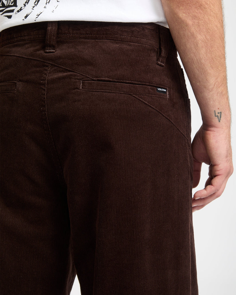 Pantalón De Pana Frickin Loose Tapered - Cacao