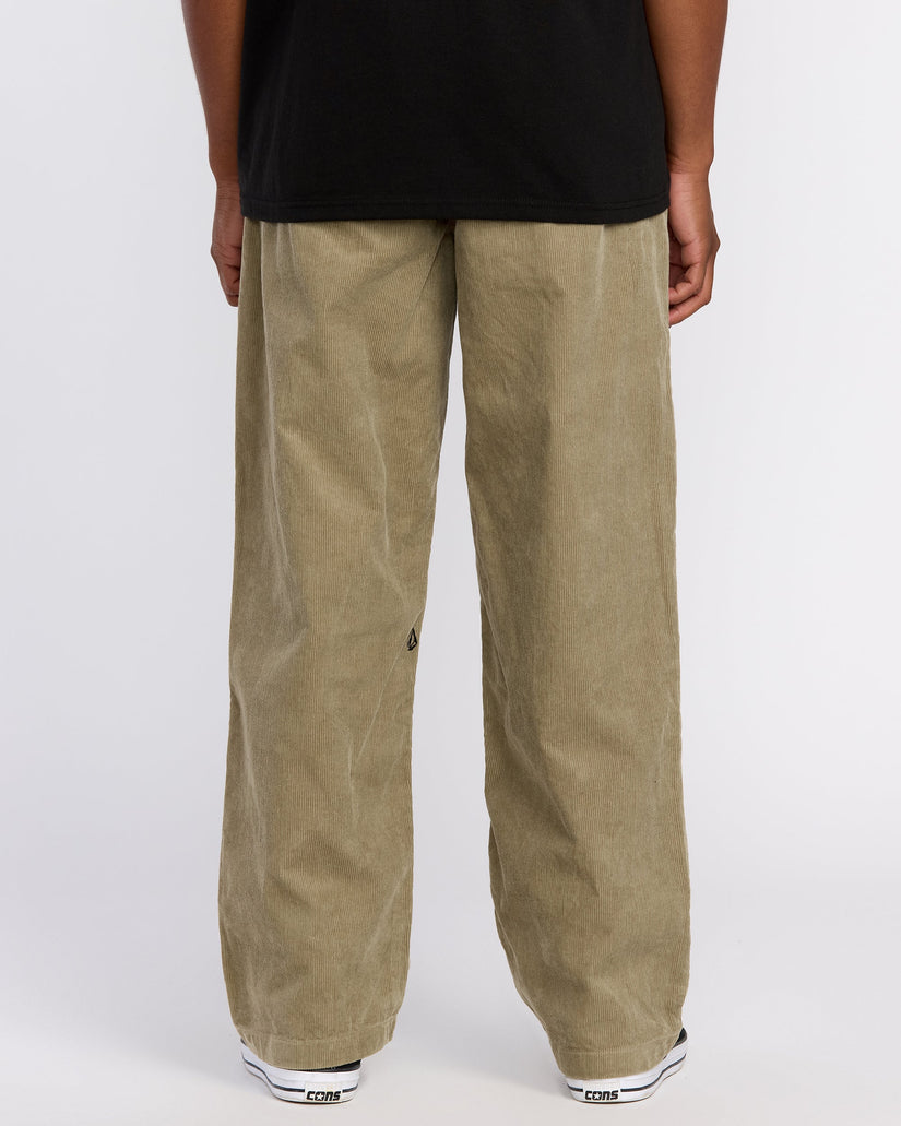 Pantalón De Pana Frickin Loose Tapered - Khaki