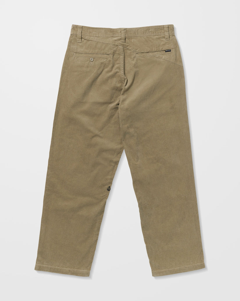 Pantalón De Pana Frickin Loose Tapered - Khaki