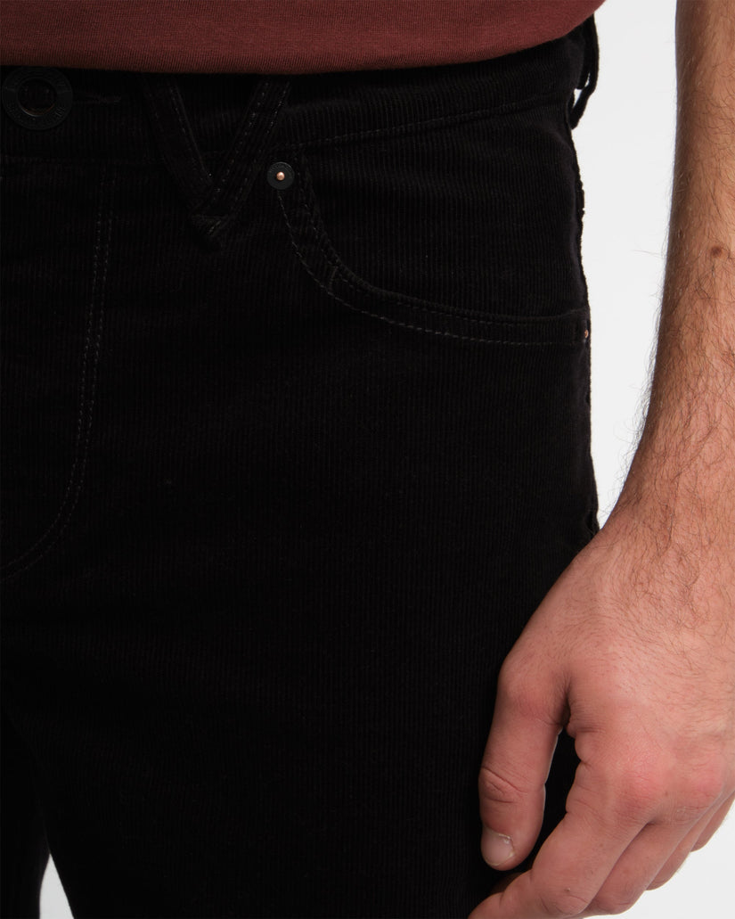 Pantalón Solver 5 Pockets Corduroy - Black