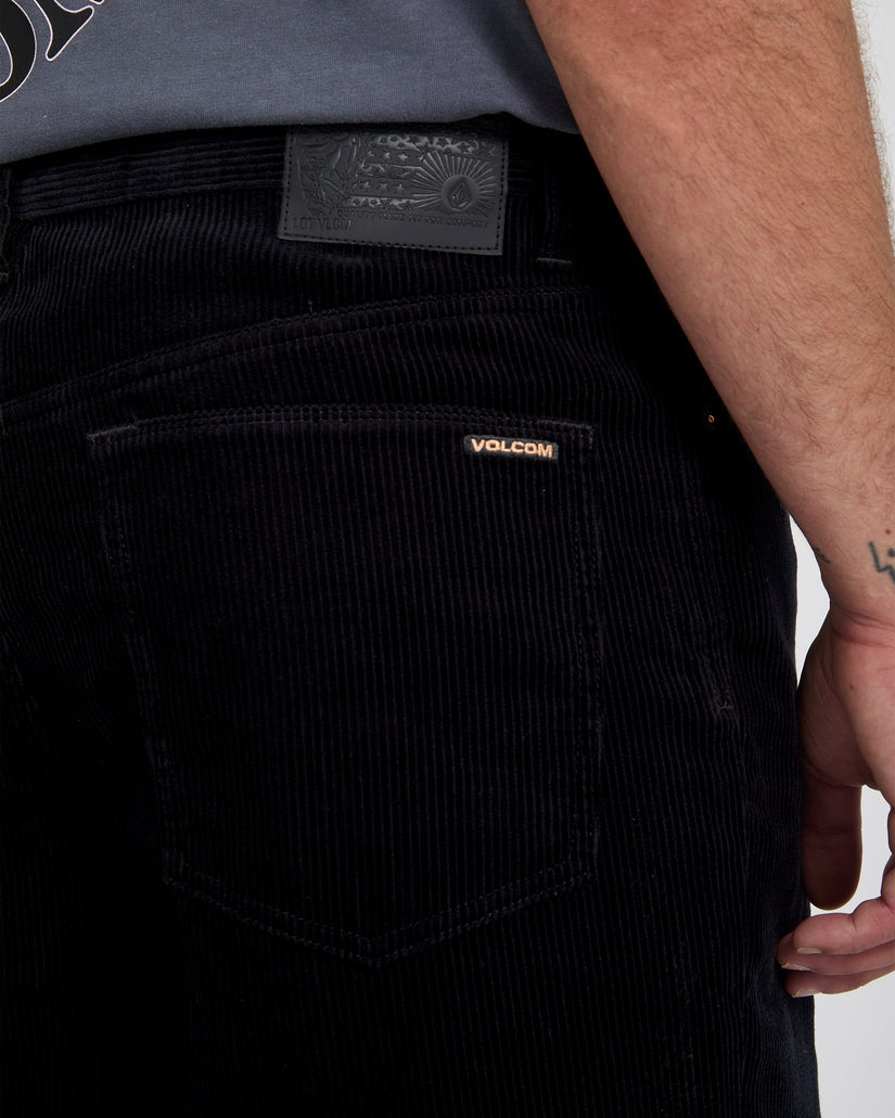 Pantalón Billow Tapered Corduroy - Black