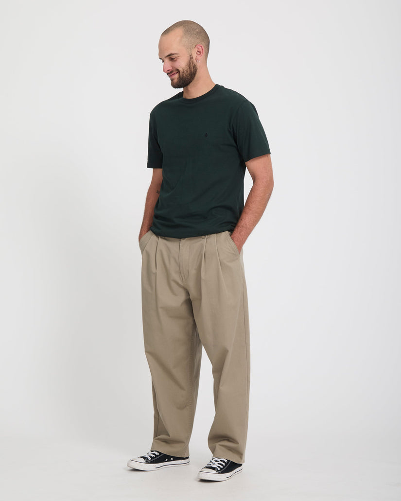Pantalón Holter Pleat - Khaki