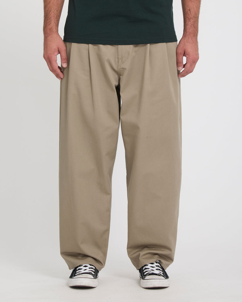 Pantalón Holter Pleat - Khaki