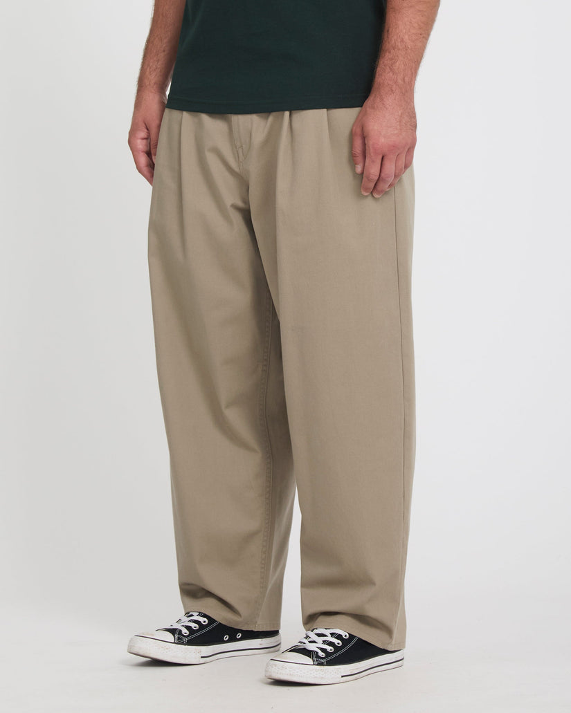 Pantalón Holter Pleat - Khaki